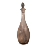 Ancienne carafe en cristal taillé de portieux signée