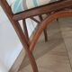 Vintage lot of 2 woven bamboo rattan armchairs - Curved wood - 1980s