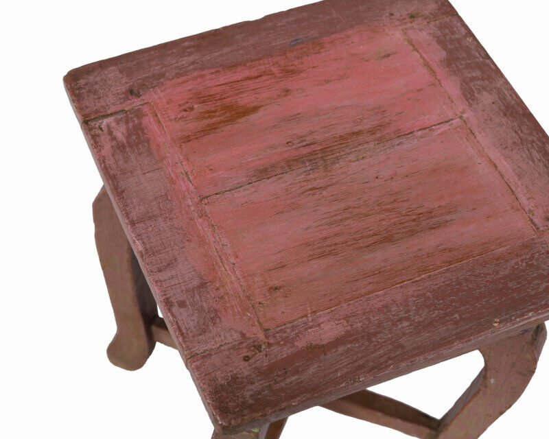 Resting tabou plant patine rose ancient wood teck