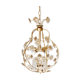 Lustre cage flowers of glass stamps