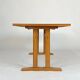 Vintage dining table pine AMA 70s shaker table