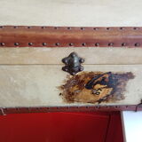 Valise bois et cuir ancienne