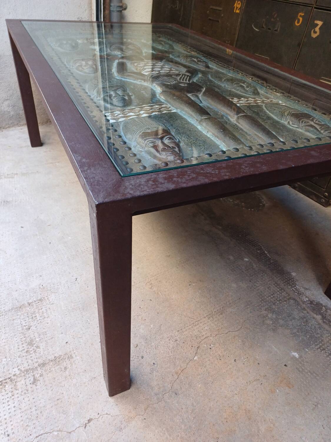 African design coffee table, Ivory Coast