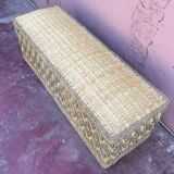 Banc en osier berbere