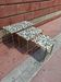 Vintage trundle coffee table
