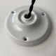 Old vintage opaline pendant lamp