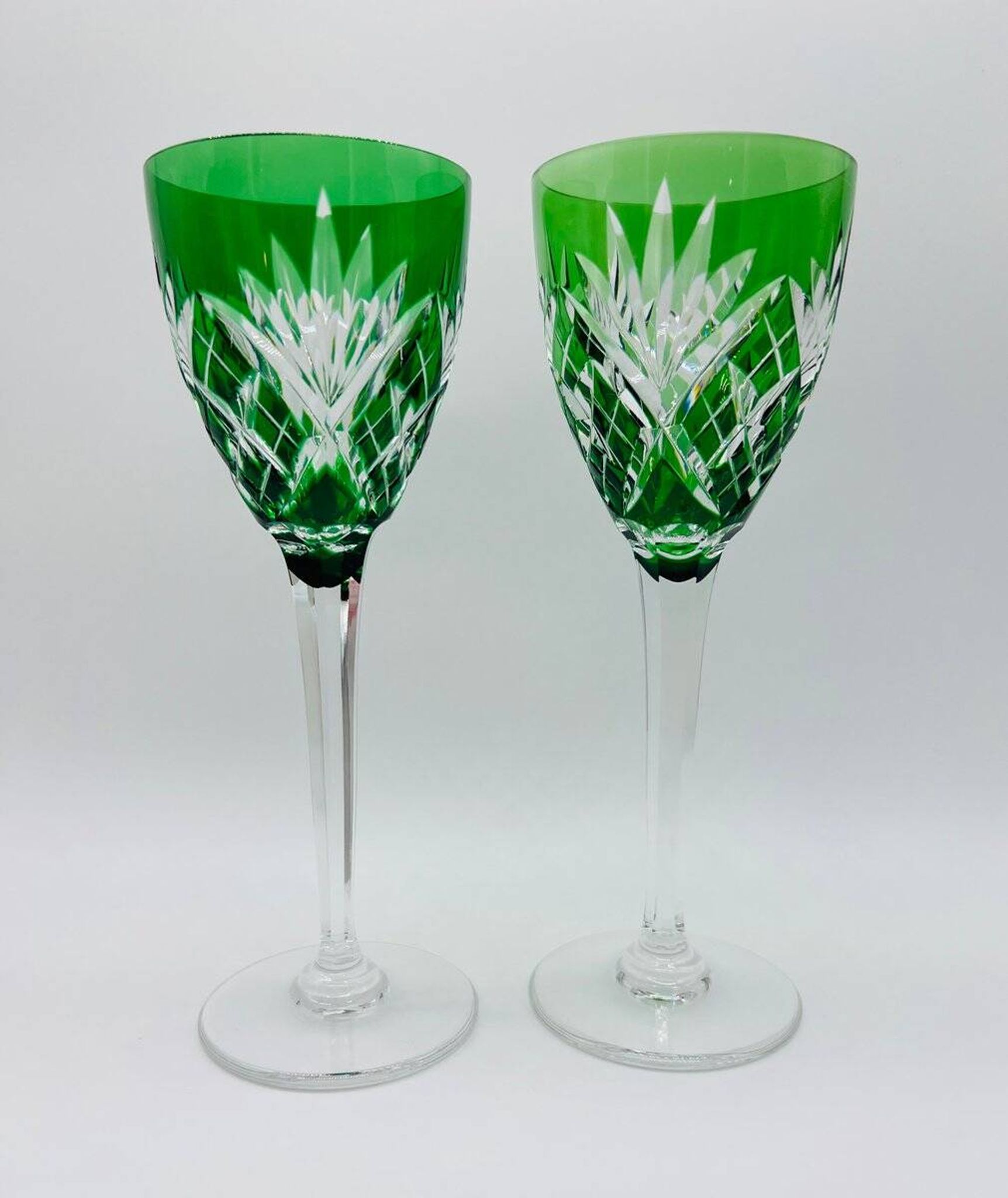 Vintage wine glasses, 1950s, set of 4