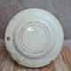 Antique plate with blue thistle decoration – Terre de fer spirit