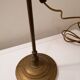 Brass lamp foot