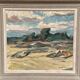 Original Swedish Oil on Canvas – “Mountains Landscape” by Georg Andersson – Signed – Vintage & Framed – 58 × 50 cm