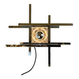 Cubic, Wall Lamp by Gaetano Sciolari, 1970s