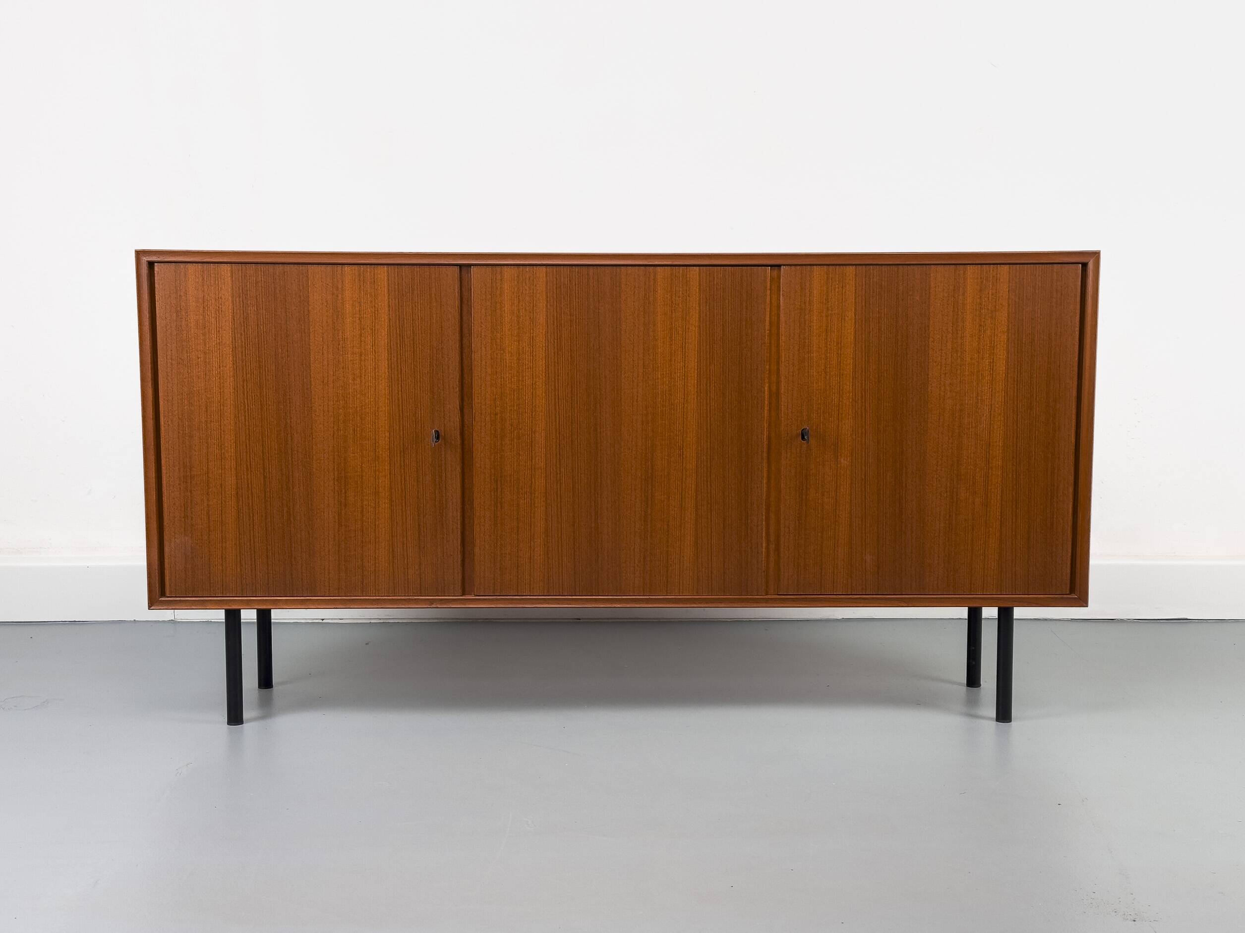 Vintage Sideboard in Teak from Heinrich Riestenpatt, 1960s