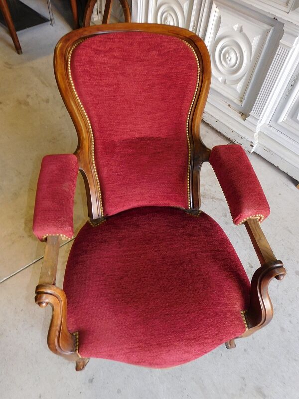 Armchair voltaire relax in cremaillere