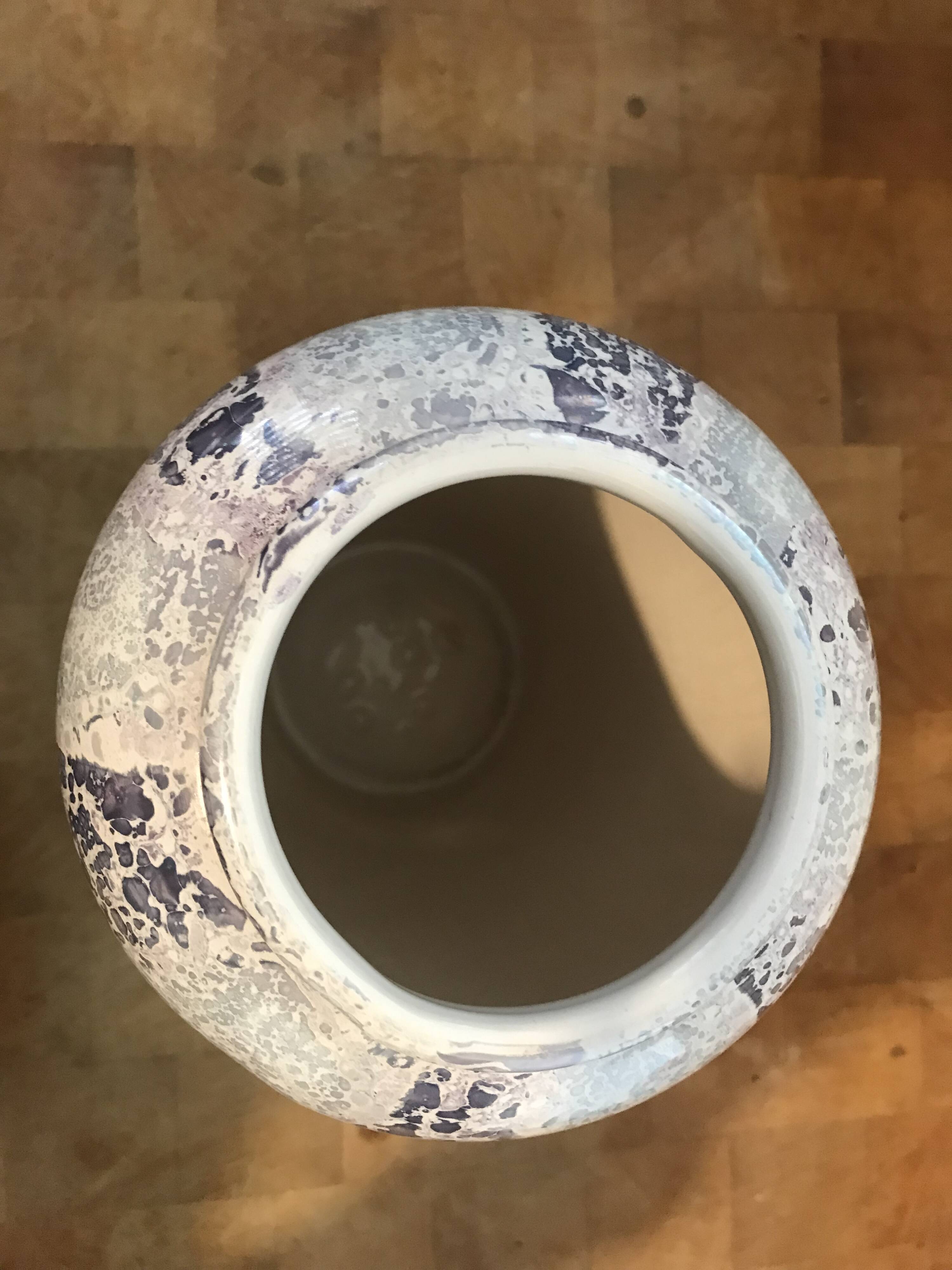 Vintage Vase Scheurich 504-24 - Ceramic West Germany - 1970s