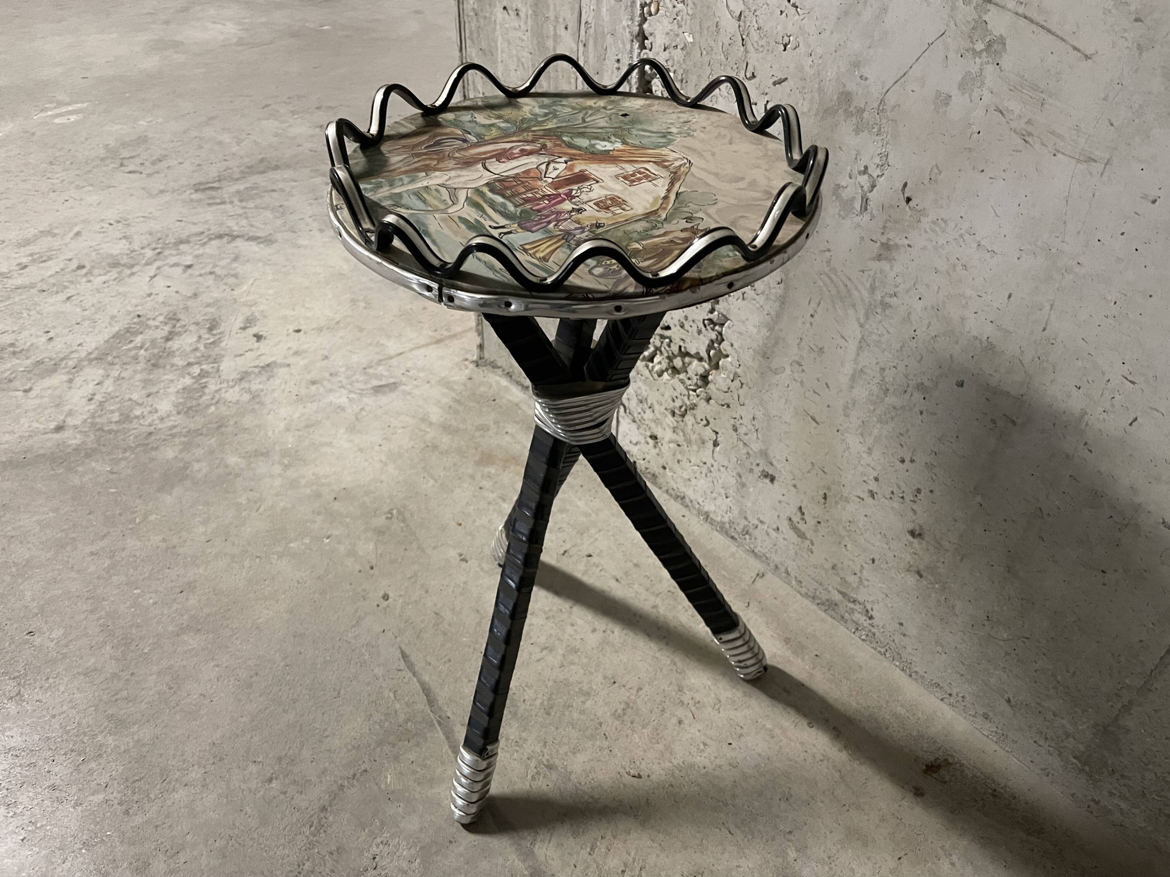 Kitschy 1970s side table