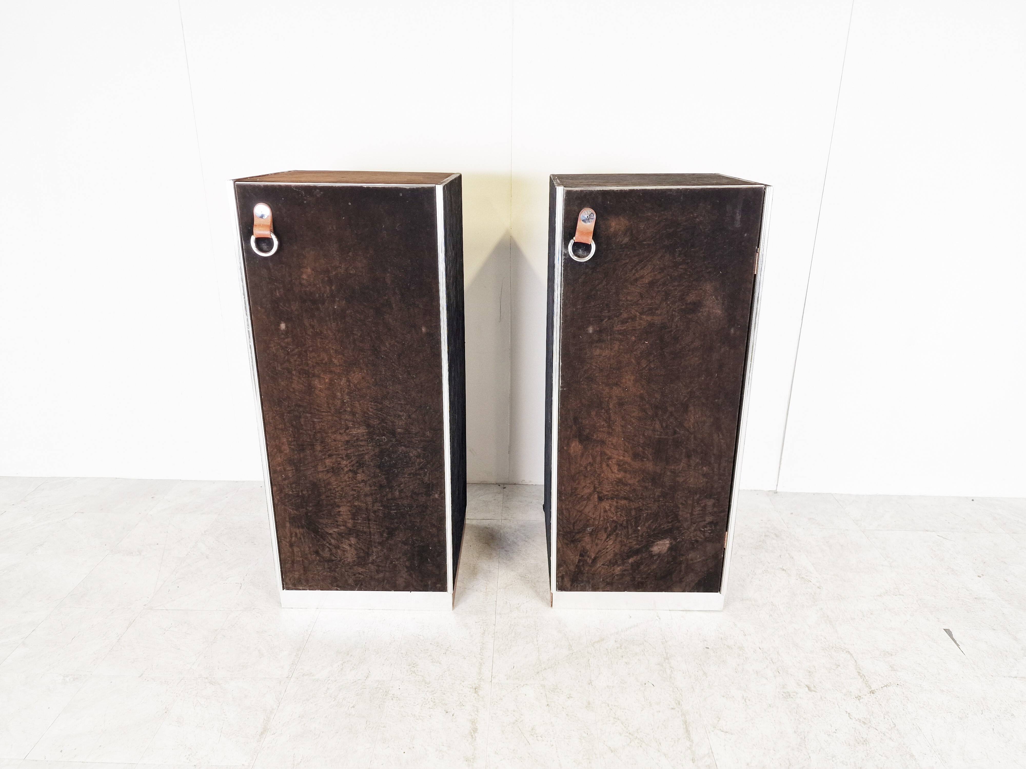 Vintage cabinet by Guido Faleschini for Hermes, 1970s