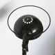 Vintage balance lamp aluminor black lacquered metal