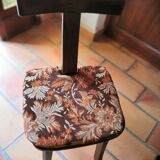 Chaise T en orme massif 1950
