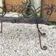 Jardinière porte plantes en fer forgé