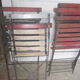 Folding garden furniture