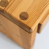 Pine bench / hallway furniture in the style of Ruben Ward.