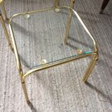 Series of 3 pull-out tables from the 70s