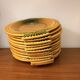 12 fish plates Vallauris in orange and green earthenware vintage 60s/70s