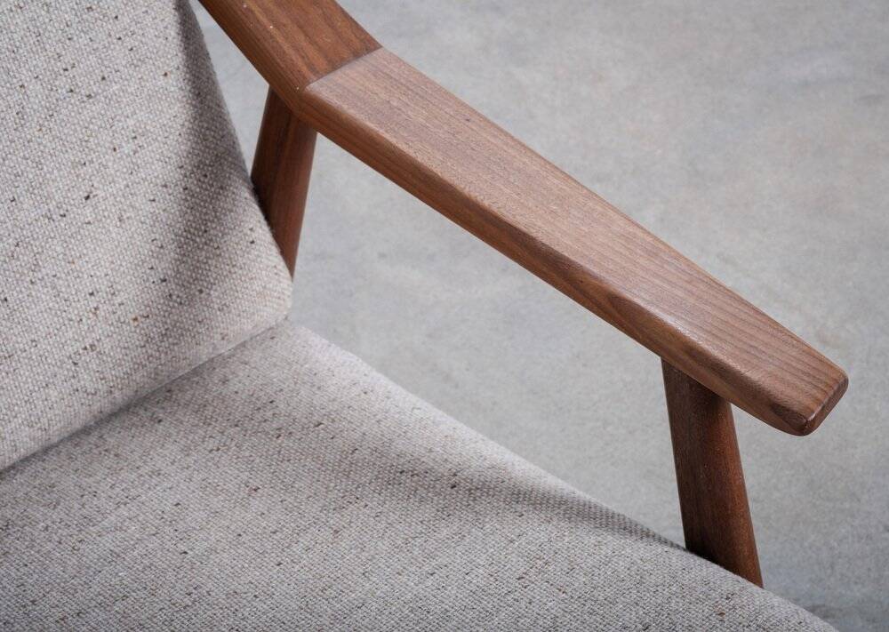 Fauteuils en teck par H. Brockmann-Petersen pour Randers Møbelfabrik, années 1960, ensemble de 2