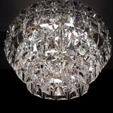 Kinkeldey 6 Tiered Chrystal Chandelier, 1970s