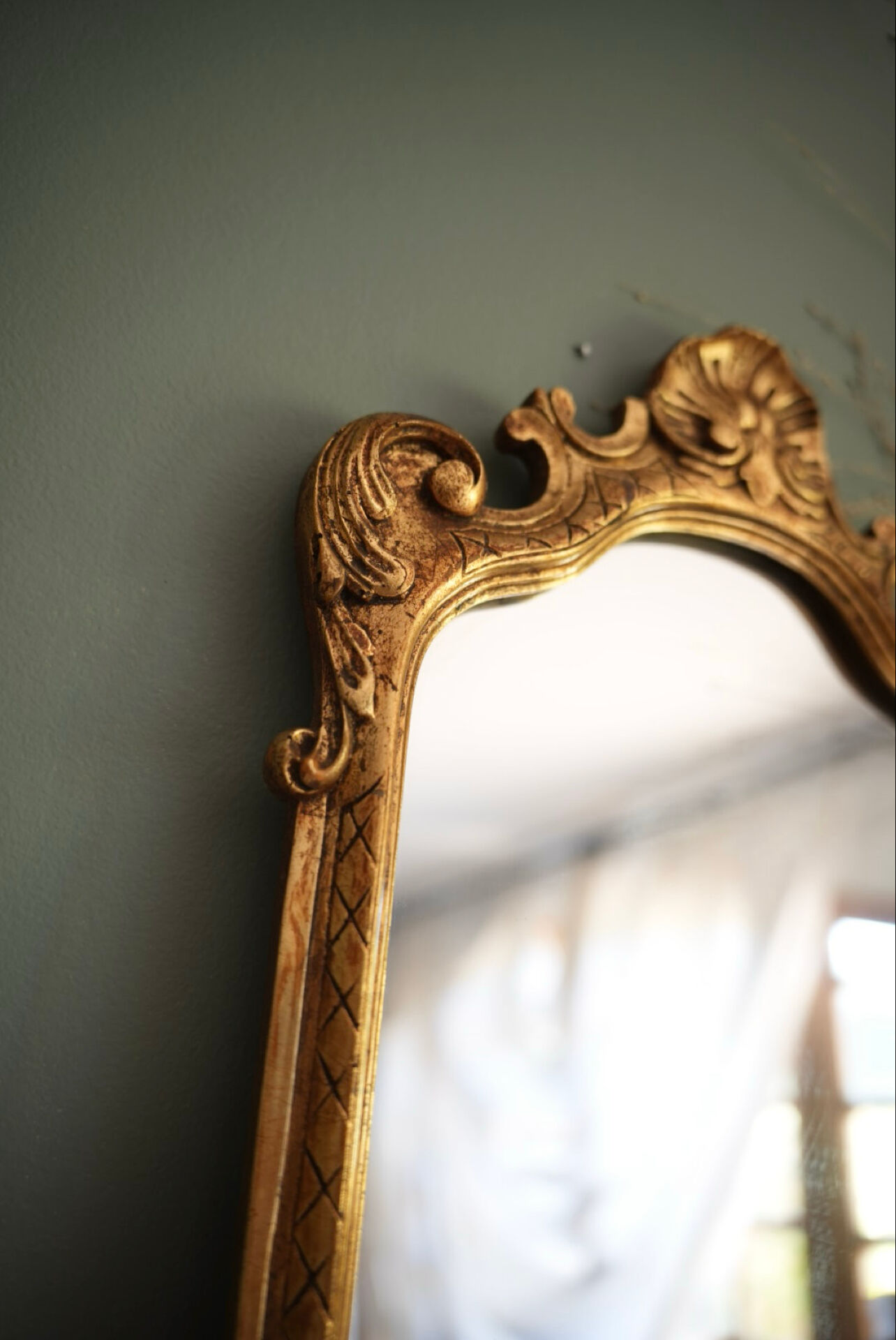 Miroir doré