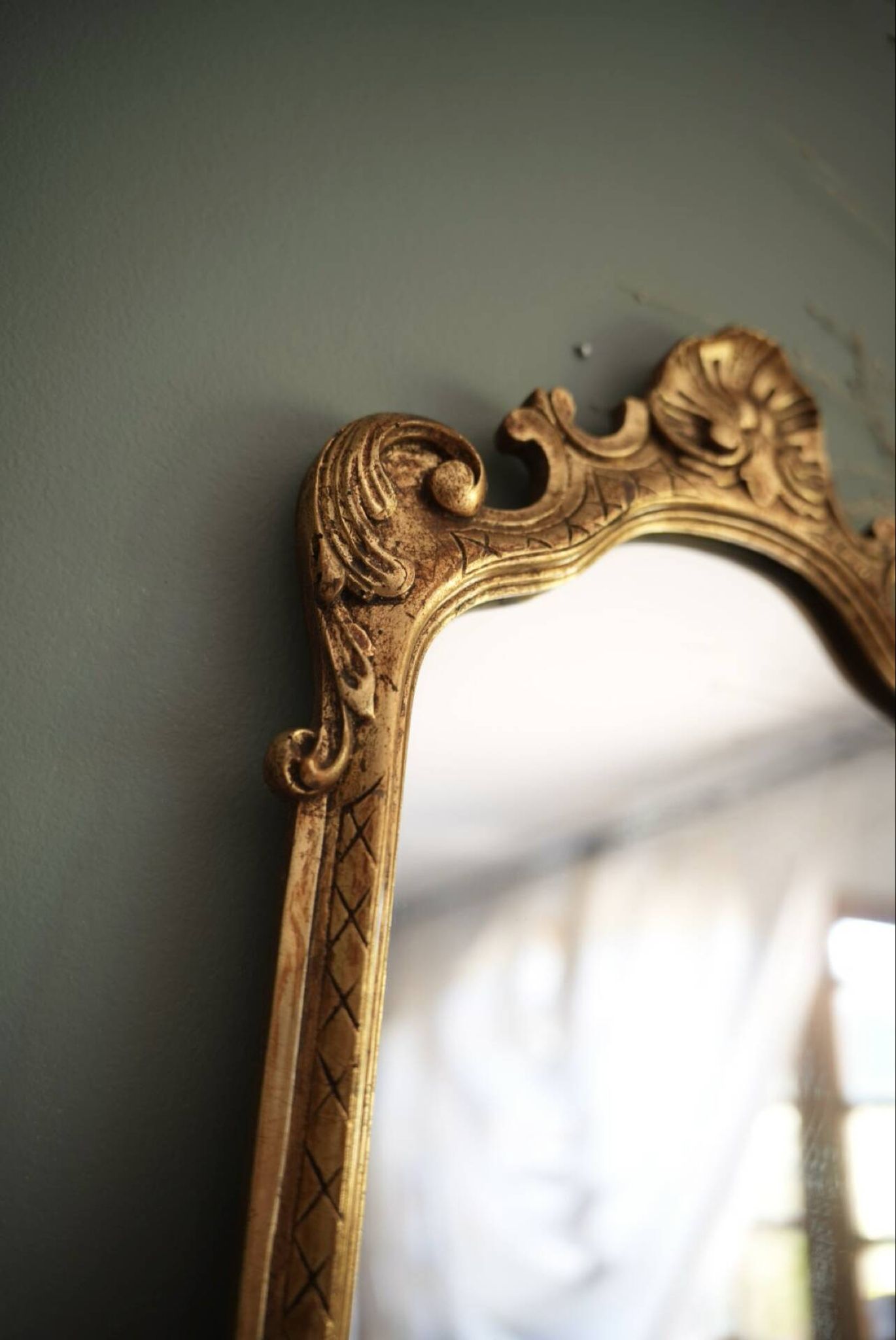 Miroir doré