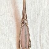 Lot 2 small silver spoons punched