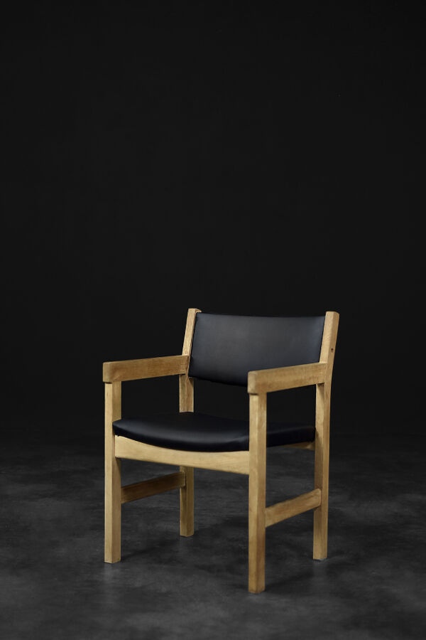 Chaises danoises vintage en chêne du milieu du siècle par Hans J. Wegner pour Getama, années 1960, lot de 4