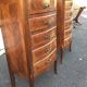 Pair of Louis XV style marquetry chiffonniers