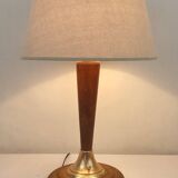 Art Deco wooden lamp
