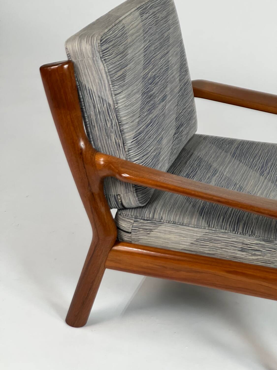 Danish teak armchair easy chair Juul Kristensen Glostrup vintage