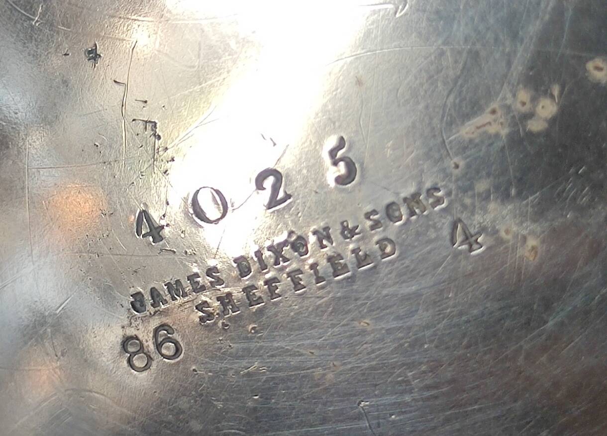 Old English Sheffield teapot