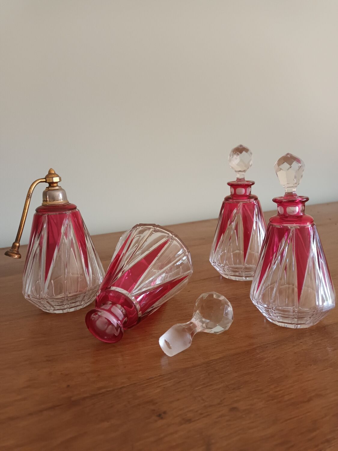 Baccarat bottles