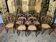 Suite of 7 Louis Philippe chairs