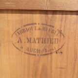 Bookcase old late 19th walnut