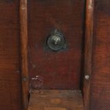 Antique 19th-Century English Wine/Tilt-Top Table with One-Piece Top