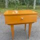 Table chevet pieds compas 1960