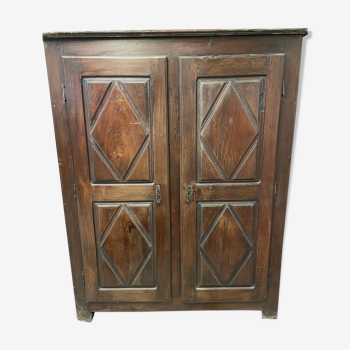 Armoire ancienne penderie placard louis XIII