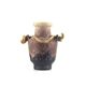 Hanging vase in purple earthenware