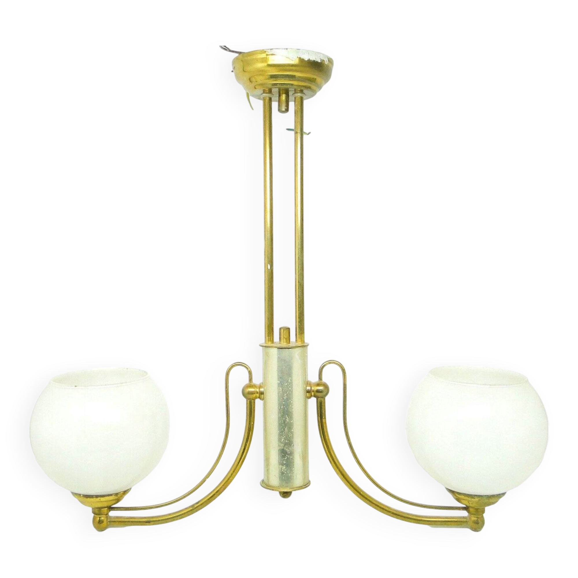 Art Nouveau chandelier, Poland, 1970s