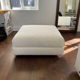 Large square Italian design pouf