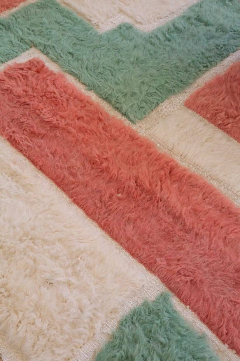 Tapis berbère fait main traditionnelle 250cmx150cm
