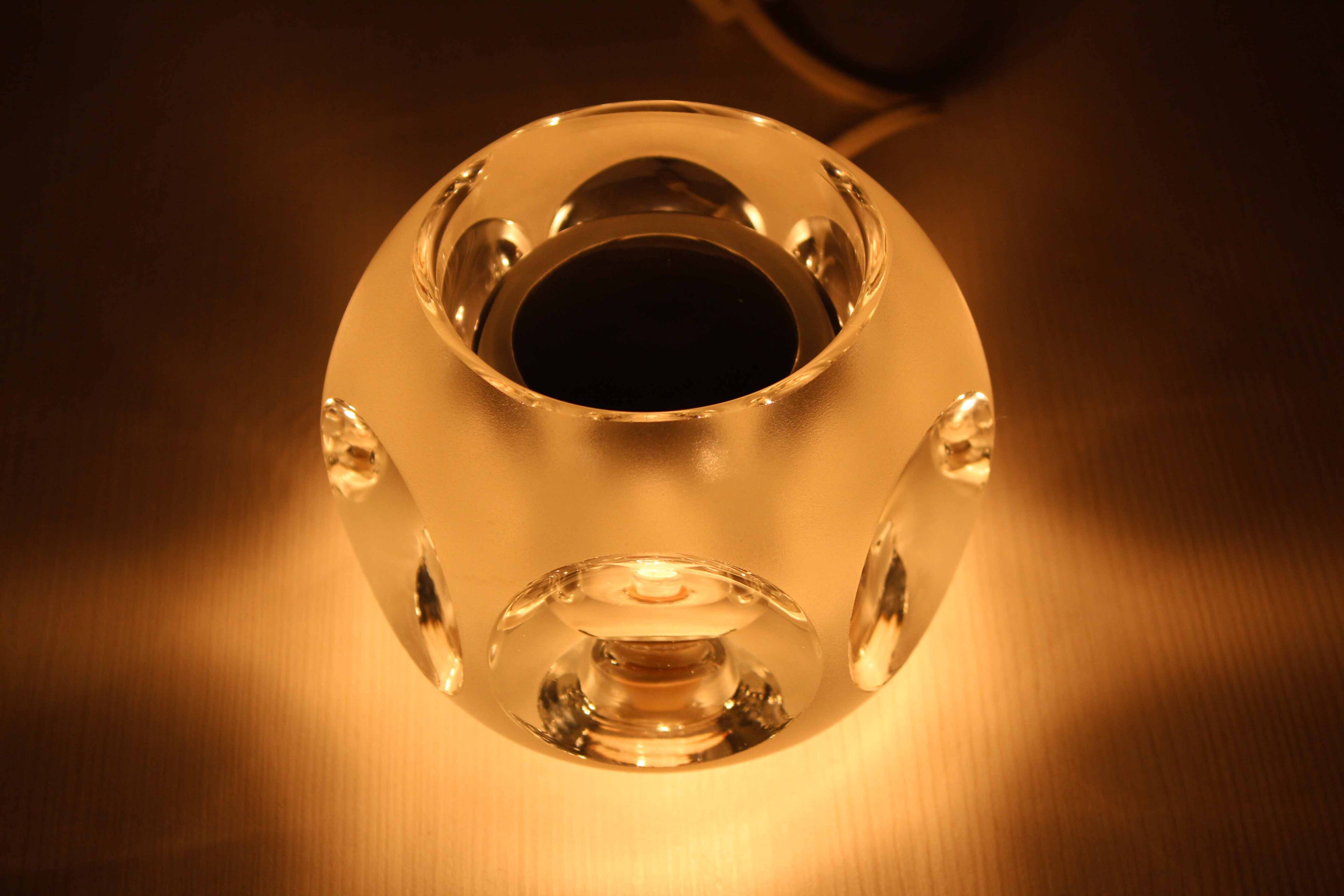 Peill & Pützler glass lamp 1970