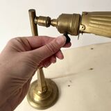 Old 50s "shell" desk lamp, vintage lighting