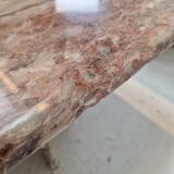 Set of 3 italian marble coffee or side tables, 1970s